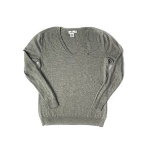 Gray Vineyard Vines V-Neck Sweater